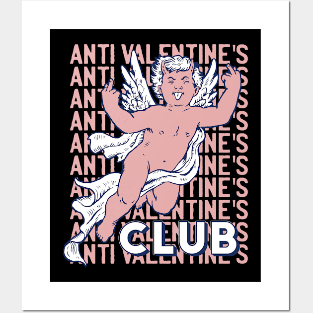 Cupid's Anti-Valentine's Manifesto Wall Art by Life2LiveDesign